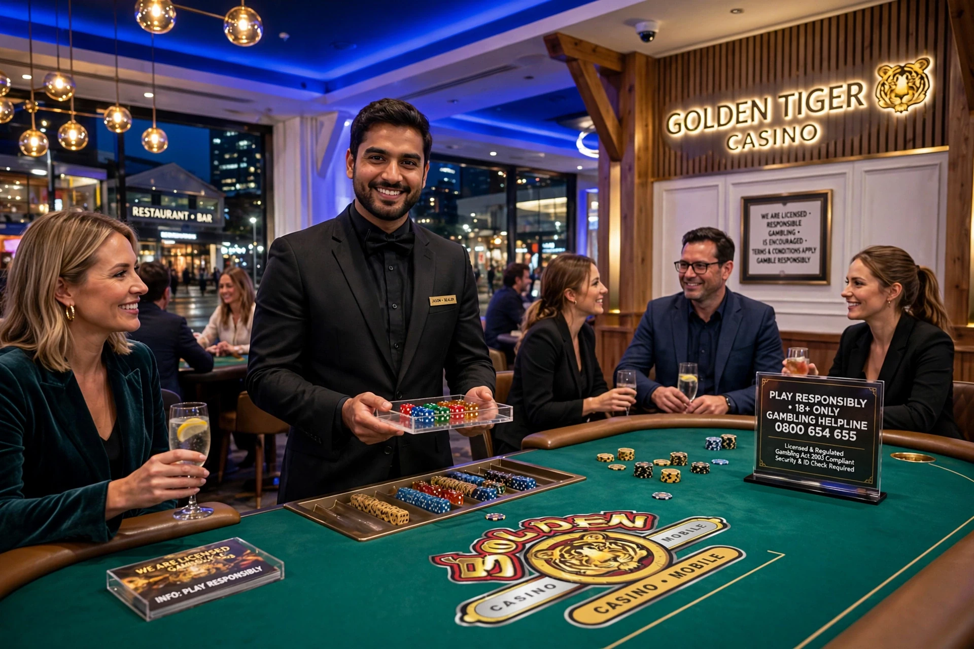 Craps at Golden Tiger Casino