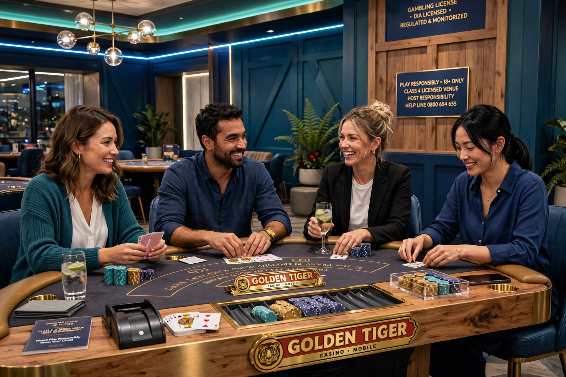Blackjack at GOLDEN TIGER CASINO