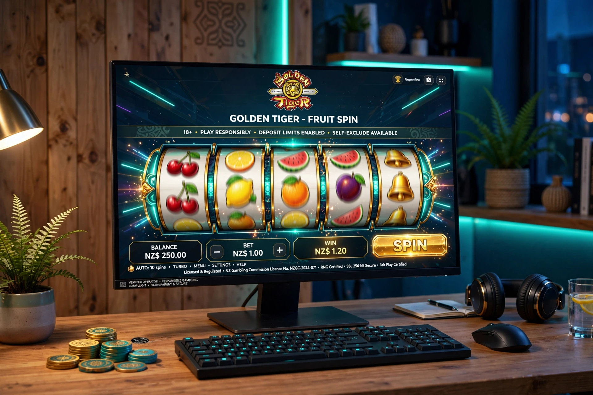 Microgaming GOLDEN TIGER CASINO
