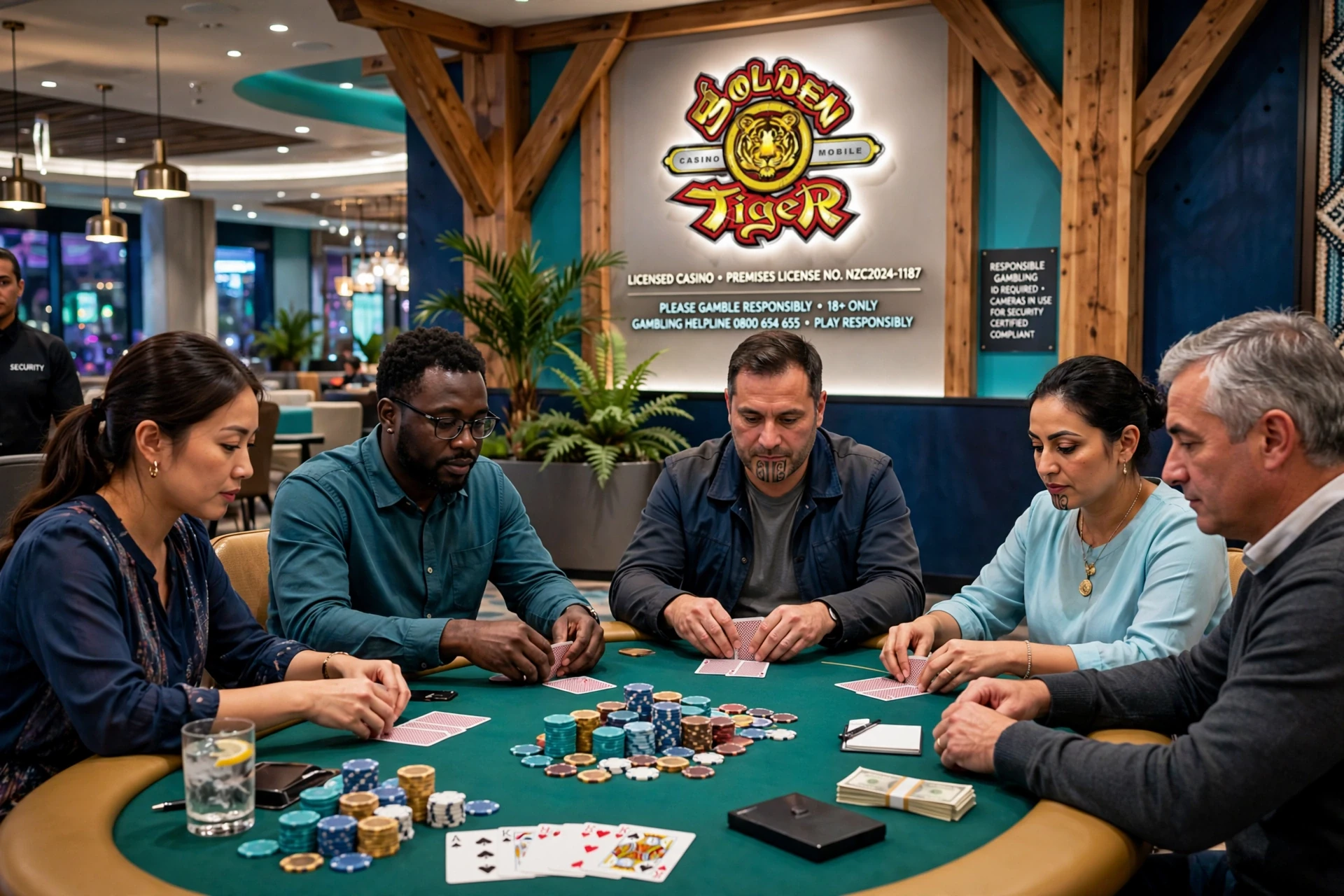 Online poker game GOLDEN TIGER CASINO