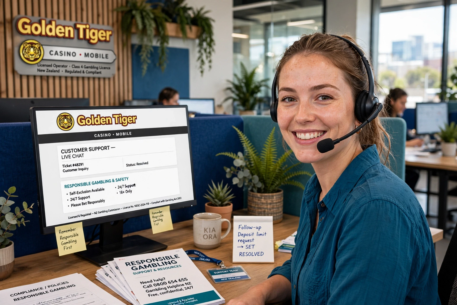 24-hour online support GOLDEN TIGER CASINO