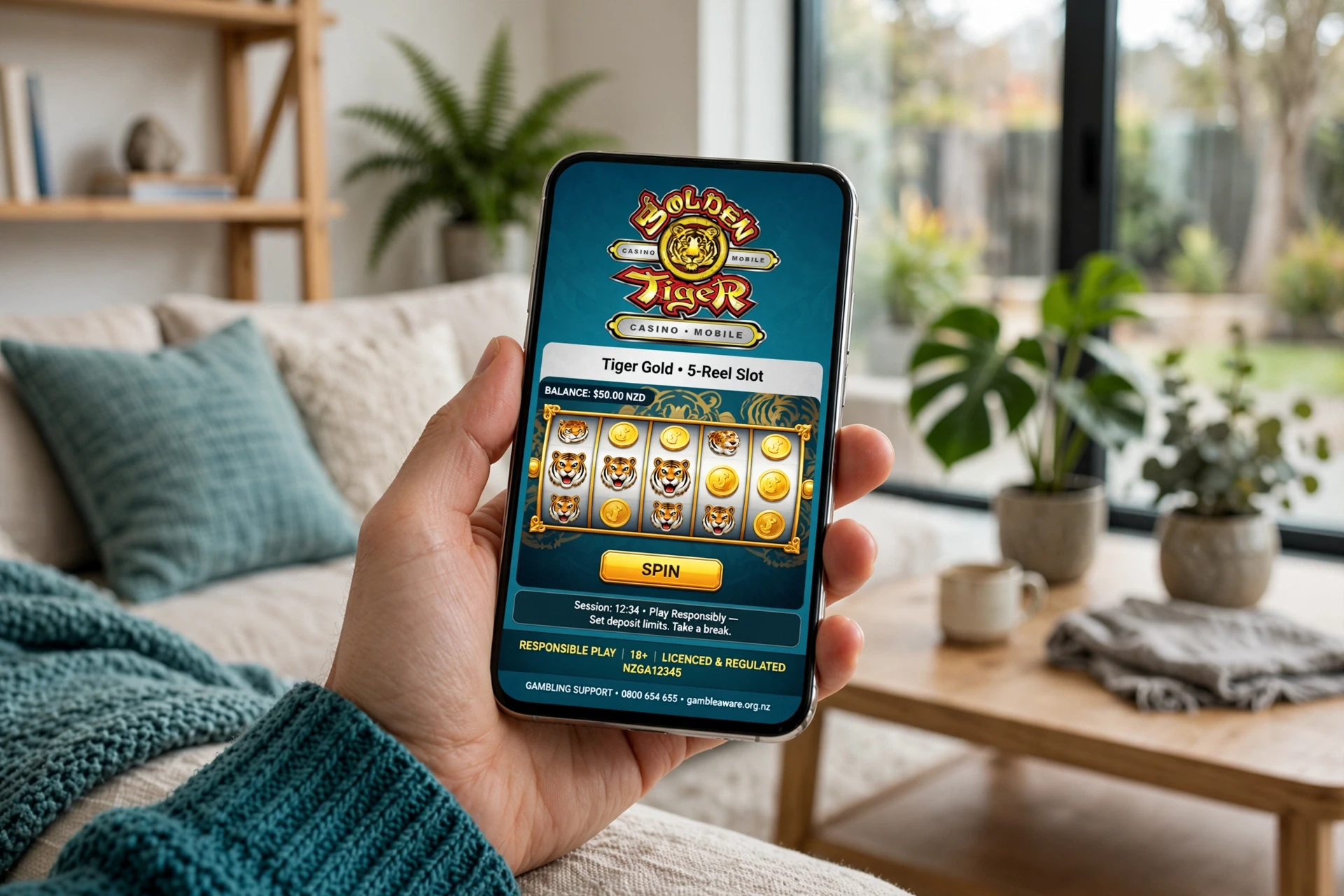 slots on mobile GOLDEN TIGER CASINO