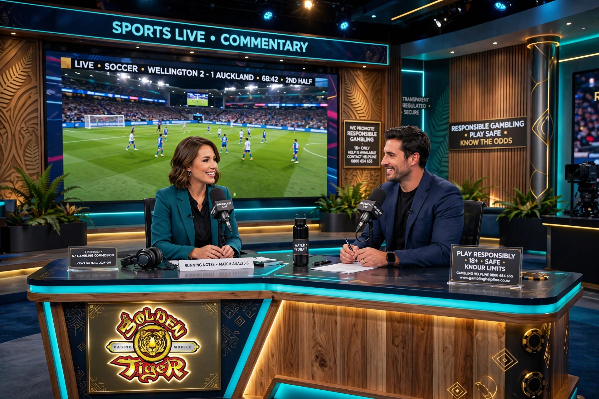 Bets on football at Golden Tiger Casino