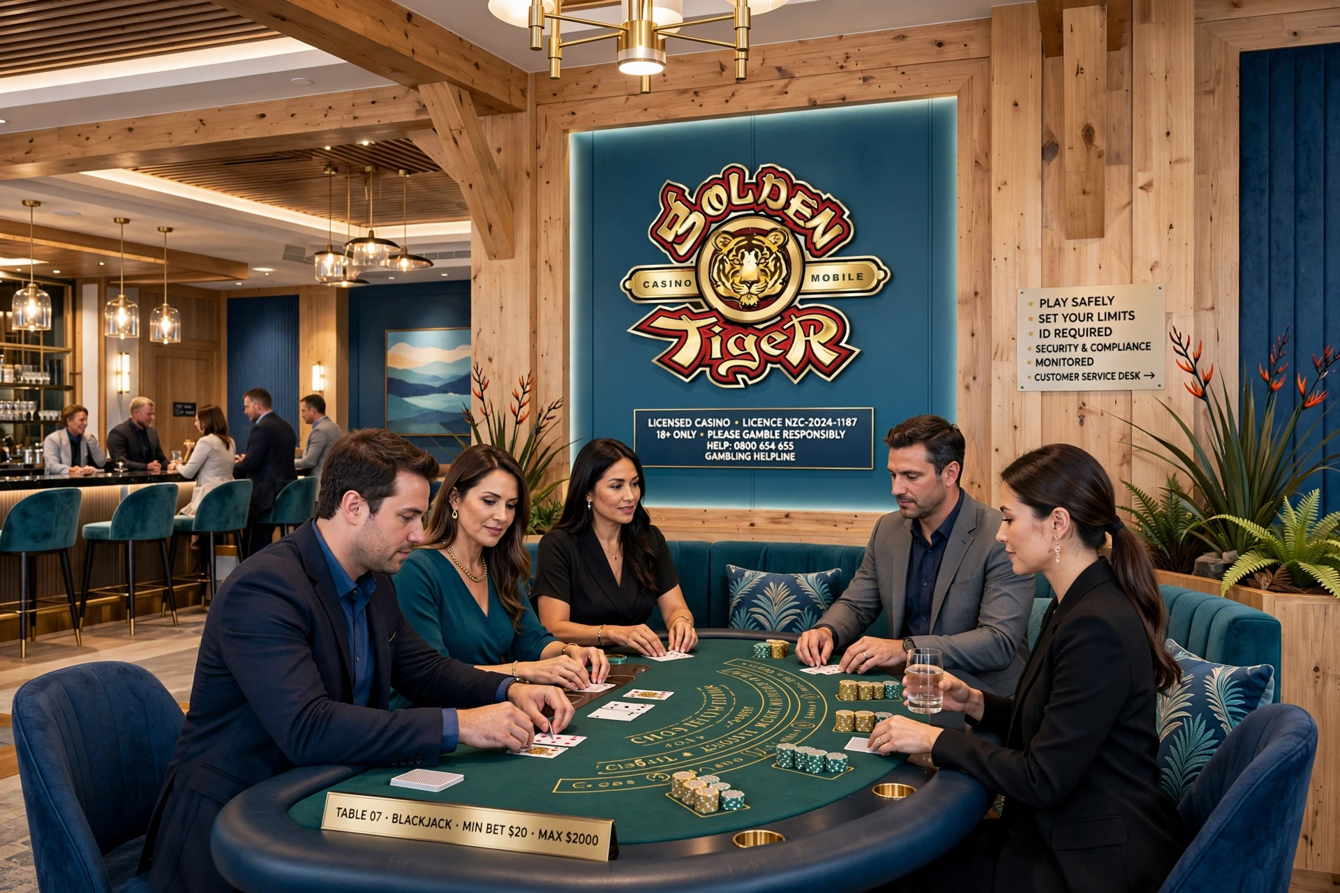 VIP gaming room casino Golden Tiger Casino